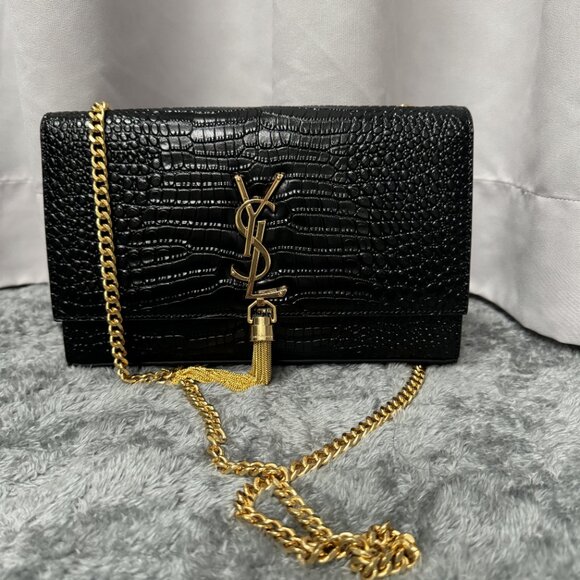 Yves Saint Laurent Black shoulder bag - Picture 6 of 8
